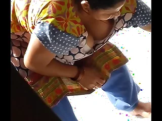 Indian maid teat show
