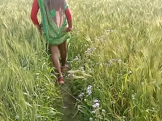 Indian Village Bhabhi Fucking Outdoor Sex On every side Hindi