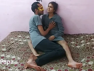 Indian Girl Hard Coition With Her Go steady with